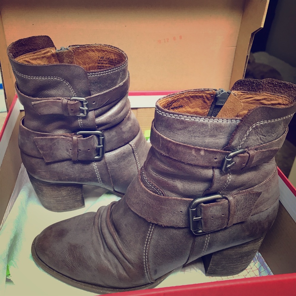 Cobb Hill Naya Virtue Leather Booties